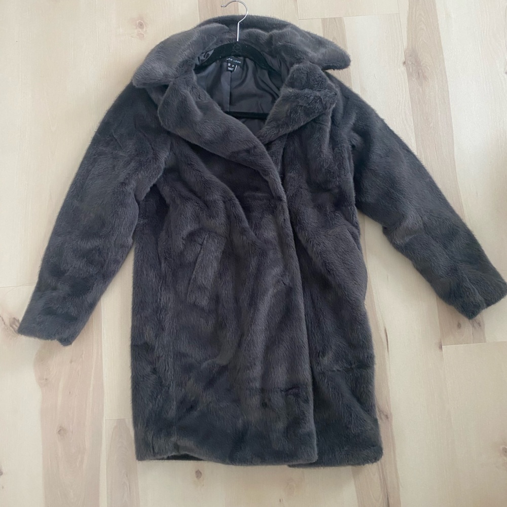 ASOS New Look Faux Fur Coat